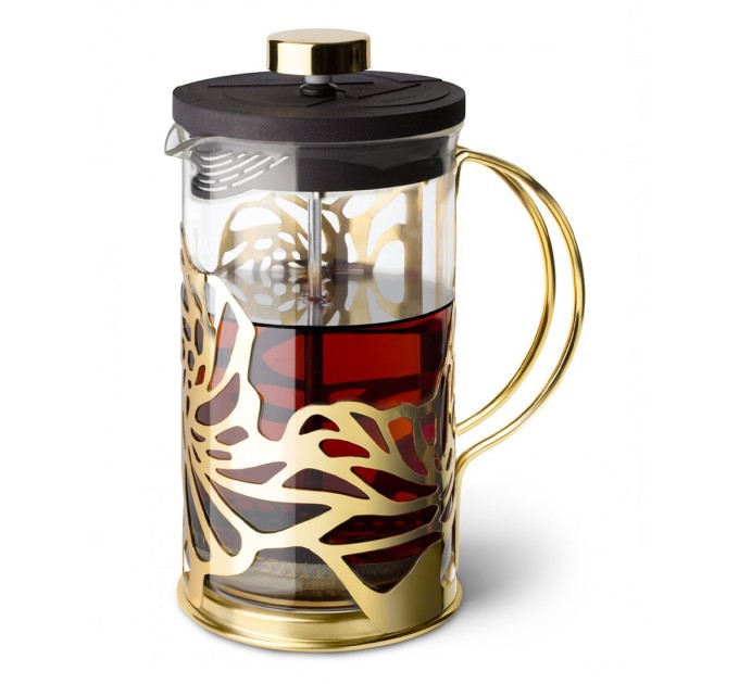 Чайник поршневой APOLLO genio «Cite Gold/Black Onyx», 600 мл CTG-600