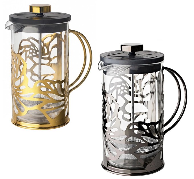 Чайник поршневой APOLLO genio «Cite Gold/Black Onyx», 600 мл CTG-600