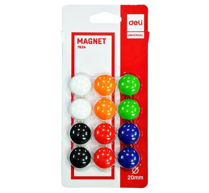 Магниты для доски, 12 шт 7824