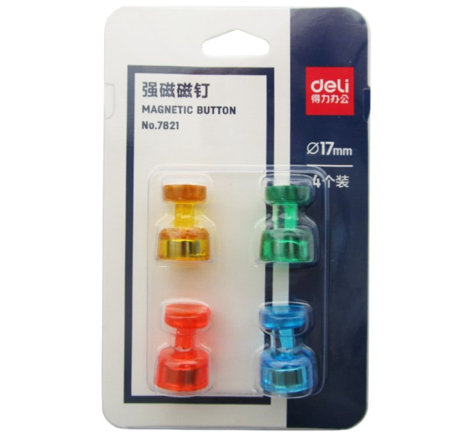 Магниты для доски, 4 шт 7821