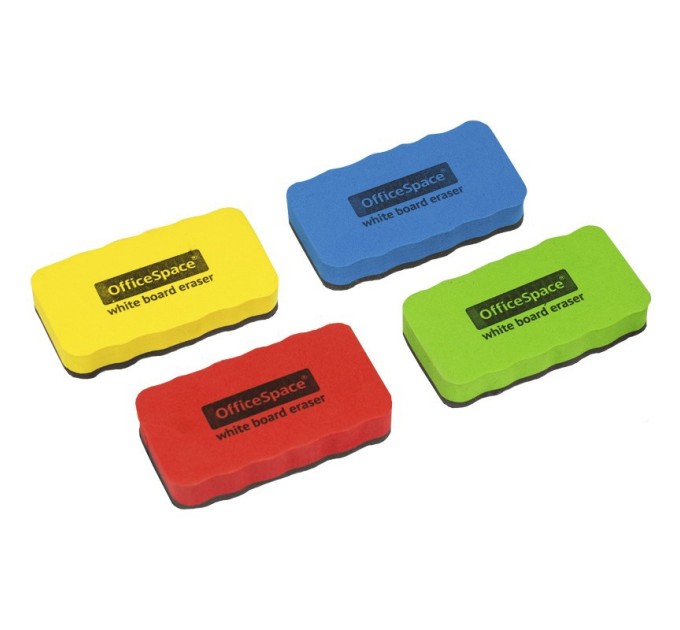 Губка для маркерной доски, на магните, 57х107 мм 261122