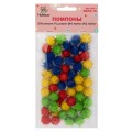 Помпоны Hobbius Ассорти, 15 мм, 50 шт SKPG-15