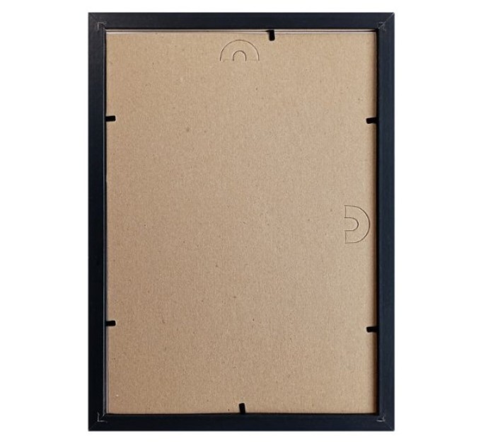 Рамка МДФ со стеклом 21х30, черная МДФ_108_21х30