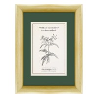 Рамка деревянная с паспарту 10x15, бежевая/шалфей п530-00/2086 Рамка деревянная с паспарту 10x15, бежевая/шалфей п530-00/2086