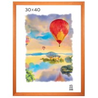 Рамка деревянная со стеклом 30х40, канадская сосна 17033040