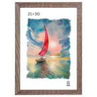 Рамка МДФ со стеклом 21х30, дуб МДФ_104_21х30