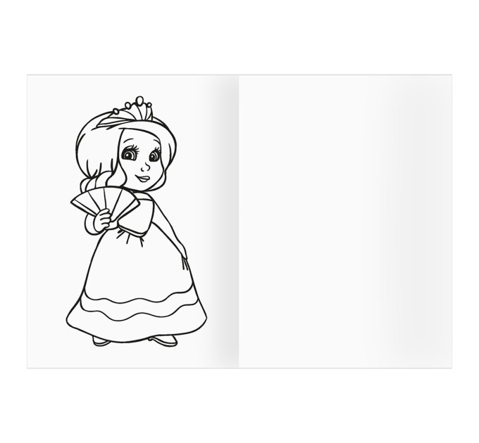 Раскраска A5, 8 л., «Здравствуй, сказка» РА5_56190