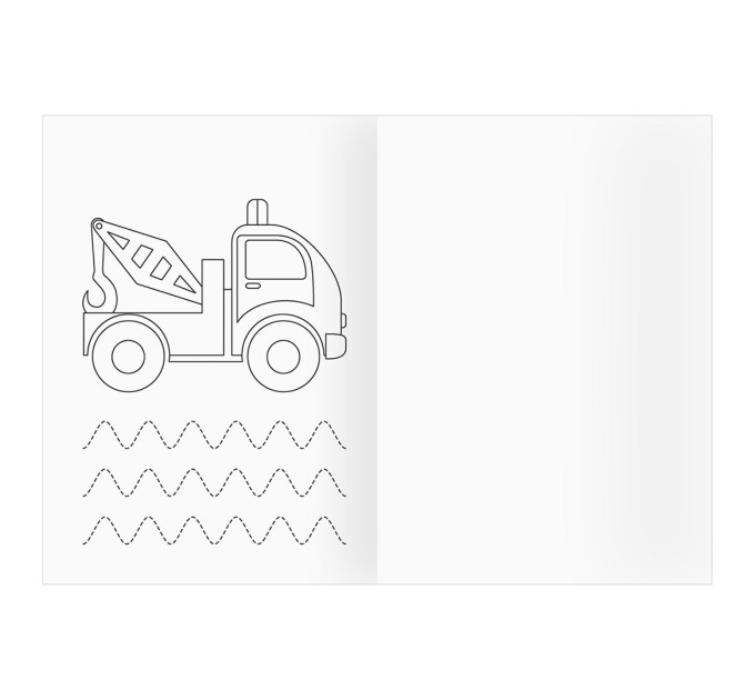 Раскраска A4, 8 л., «Техника» РА4_56208