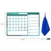 Планер магнитный с маркером и салфеткой «Месяц и Неделя», 42х30 см 237854