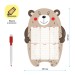 Планер магнитный Расписание уроков А3, с маркером, «Пиши-Стирай. Bear» 335742