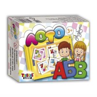 Игра настольно-печатная Лото «Азбука» 01066