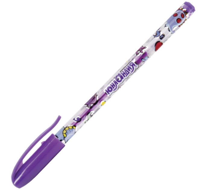 Набор ручек гелевых, 6 цветов, НЕОН (корпус с печатью) 142804