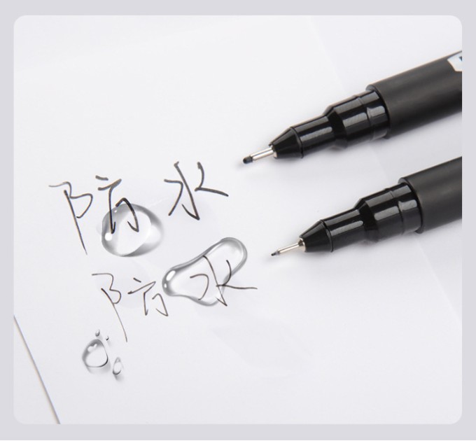 Ручка капиллярная 0.2 мм, NORA! NY-859-0.2