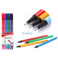 Набор ручек линеров, 6 цветов SG-854-6