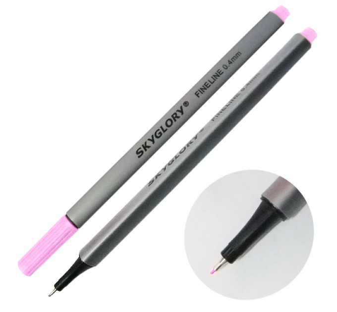 Ручка капиллярная (линер), 0.4 мм, цикломеновая, SkyGlory SG860