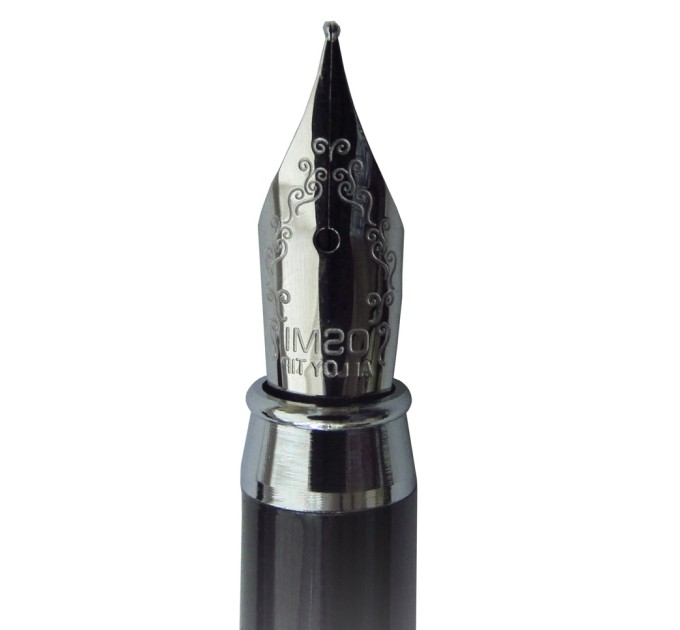 Ручка перьевая, GOLDEN EYE 1061мат/черн