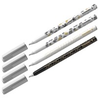 Ручка шариковая, синий стержень, Schneider «Tops 505 F Tropical», корпус с принтами ассорти 151500