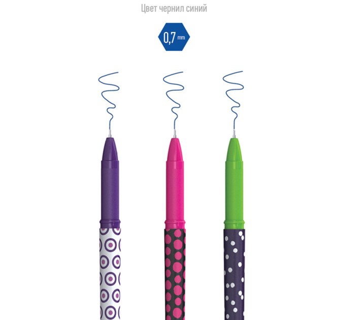 Набор ручек шариковых, синий стержень, 2 шт CBp_07375#2