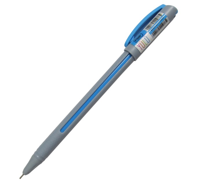 Ручка шариковая, синий стержень, YOLO 1389