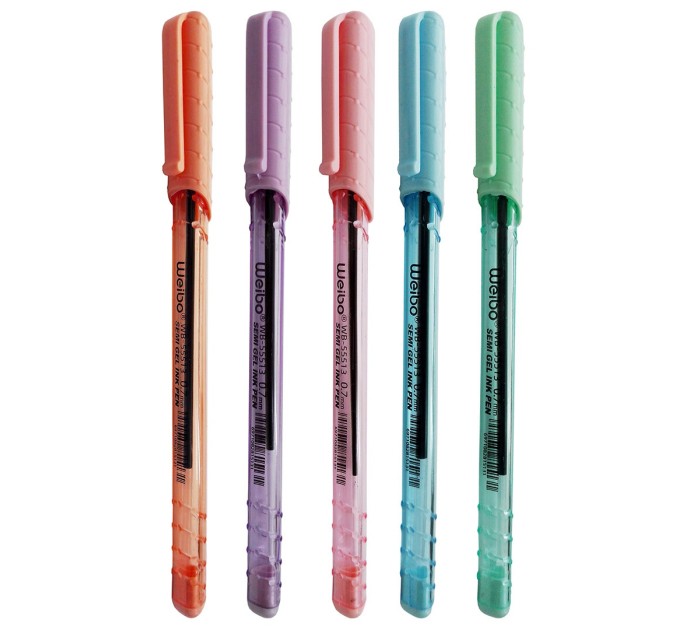 Ручка шариковая, синий стержень, 0.7 мм WB-55513