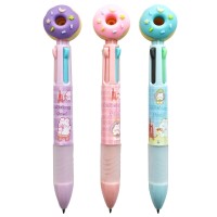 Ручка шариковая автоматическая, четырехцветная, DELICIOUS FOOD WB-55521