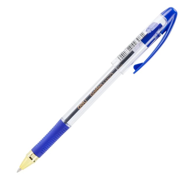 Ручка шариковая, синий стержень, «Golden Arris» CQ40-BL