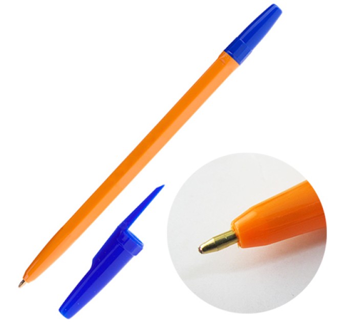 Ручка шариковая, синий стержень HR51-BU