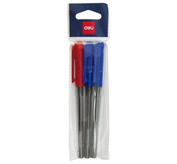 Набор ручек, 3 шт в блистере (2 синих+1 красная), ARROW Q00930/00940bl