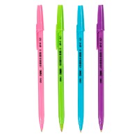 Ручка масляная, синий стержень, THINK Q1-C