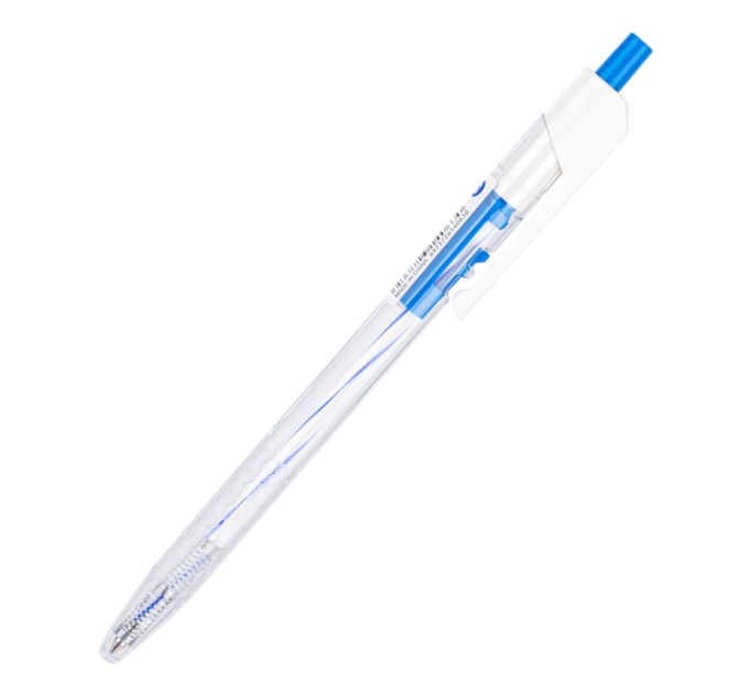 Ручка шариковая автоматическая, синий стержень, ARROW Q24-BL