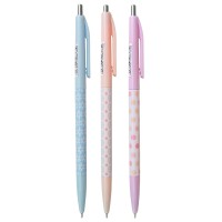 Ручка шариковая автоматическая, синий стержень, «Pastel» АВР86173