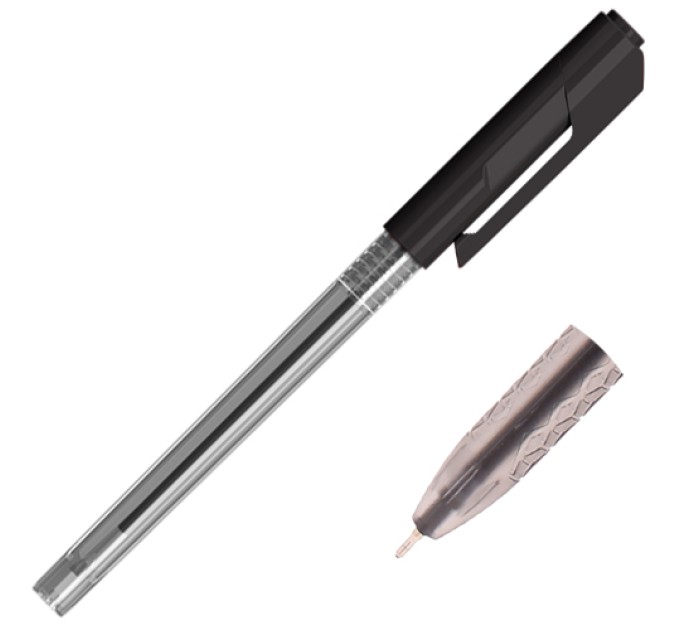 Ручка шариковая, черный стержень, 0.7 мм, ARROW Q00920