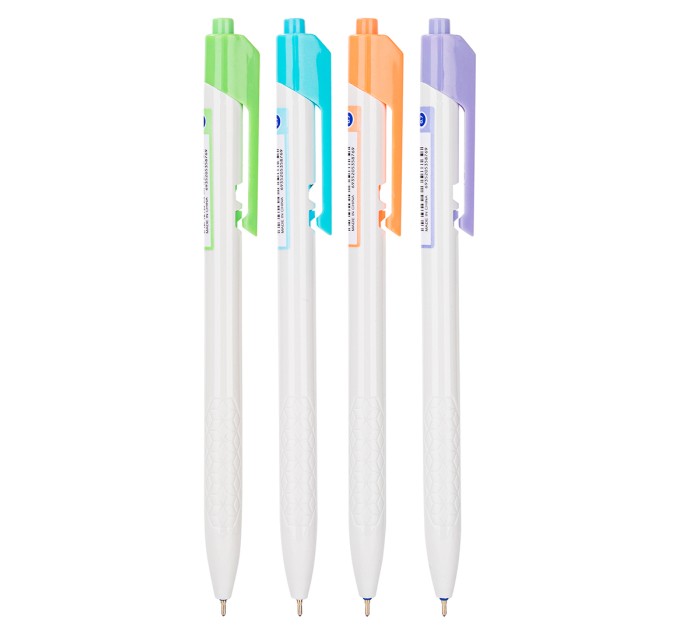 Ручка шариковая автоматическая, синий стержень, ARROW Q03236