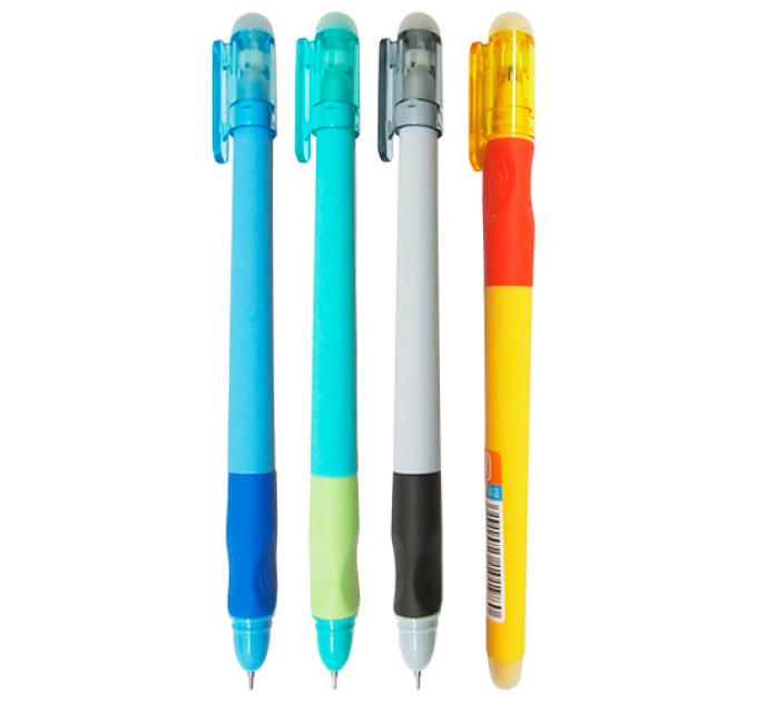 Ручка гелевая темно-синяя, Пиши-Стирай, ERGO 7501АКРВ