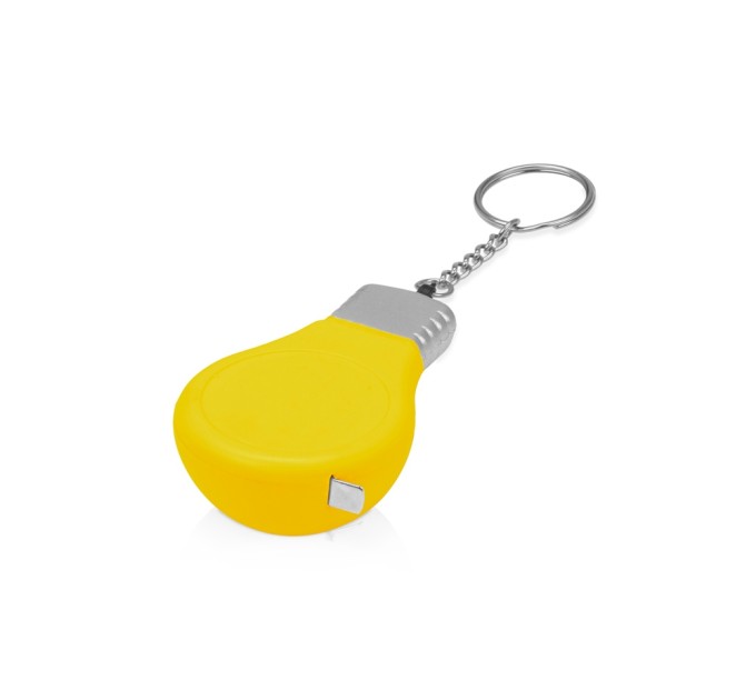 Брелок-рулетка для ключей "Лампочка", 1м