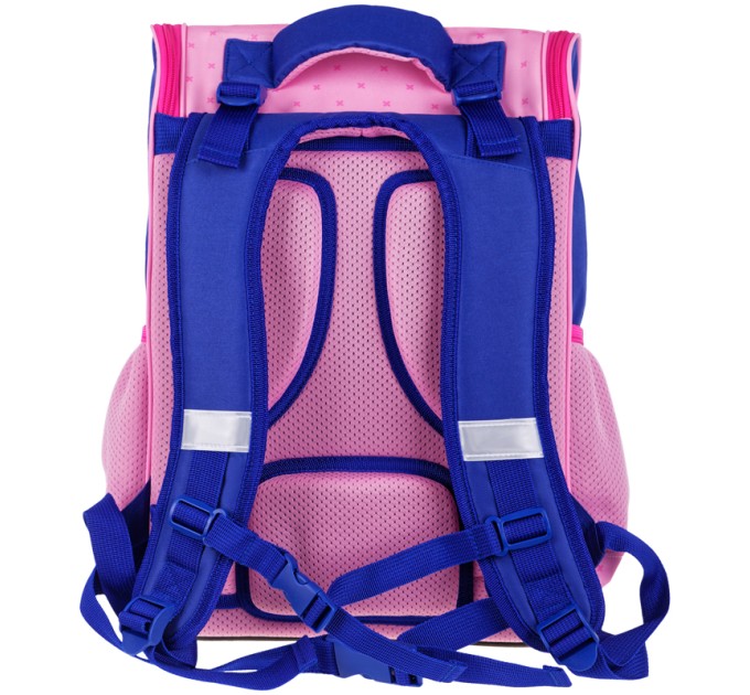 Ранец школьный Happy School «Kitty», 1 отделение, 4 кармана, ортопедическая спинка Uni_17681