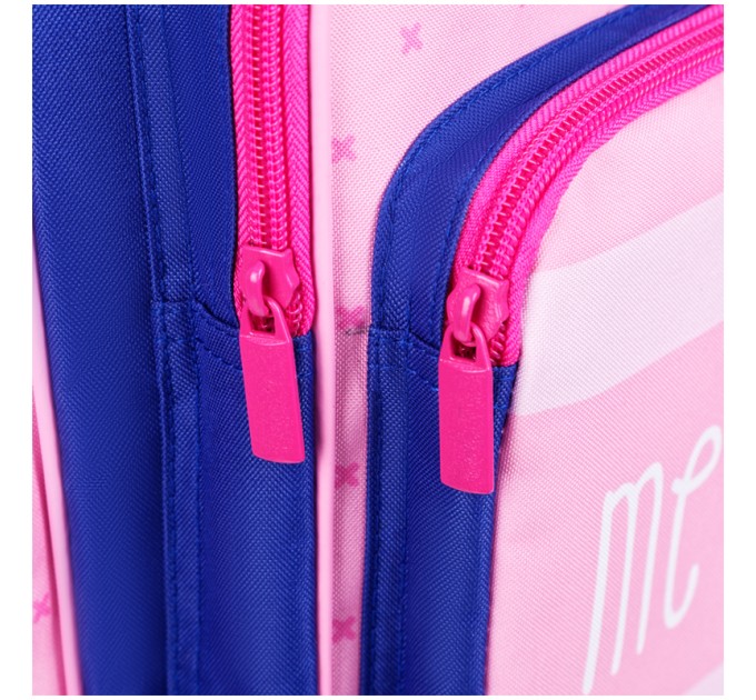 Ранец школьный Happy School «Kitty», 1 отделение, 4 кармана, ортопедическая спинка Uni_17681