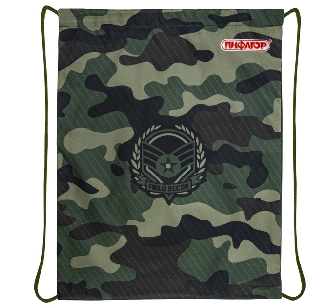 Мешок для обуви, 1 отделение, 40х32 см, «Military» 271599