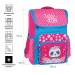 Ранец школьный Happy School «Panda», 1 отделение, 4 кармана, ортопедическая спинка Uni_17682
