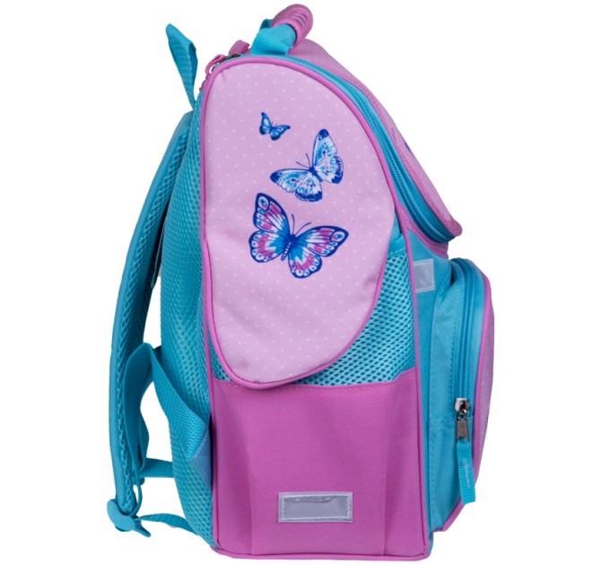 Ранец школьный Junior «Spring», 1 отделение, 3 кармана, ортопедическая спинка Uni_17664