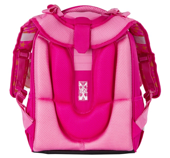 Ранец ученический «Happy kitten», 2 отделения, 2 кармана, анатом. спинка 229896