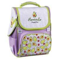 Ранец школьный Junior «Avocado», 1 отделение, 3 кармана, анатомическая спинка Uni_17703