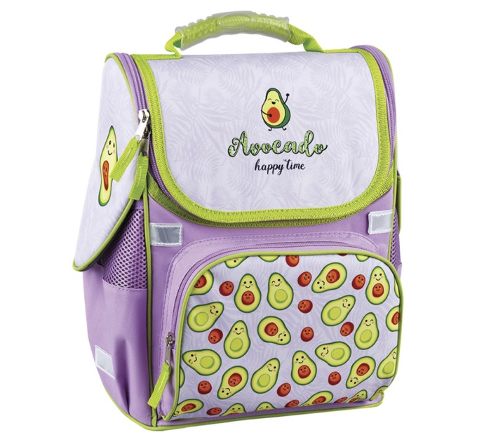 Ранец школьный Junior «Avocado», 1 отделение, 3 кармана, анатомическая спинка Uni_17703