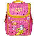 Ранец школьный Junior «Banana Cat», 1 отделение, 3 кармана, анатомическая спинка Uni_17660