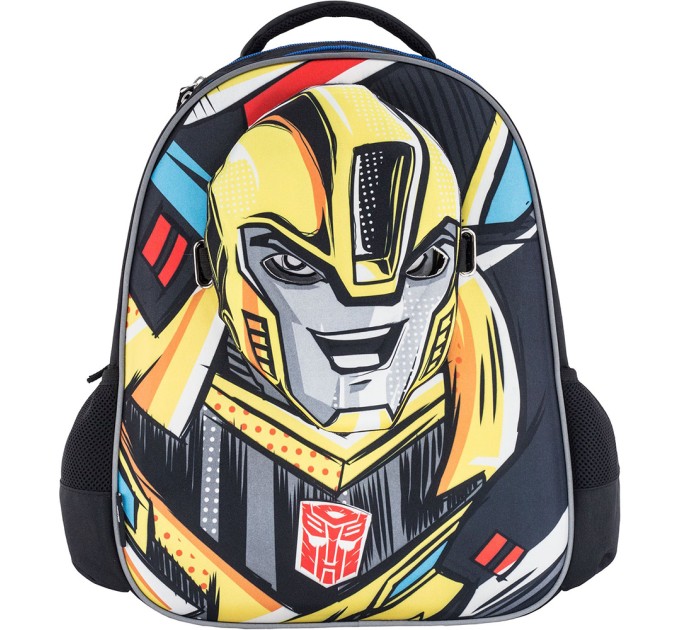 Рюкзак школьный, со съемной 3D маской, EVA фронтальная панель, «Трансформеры» TREB-MT1-157