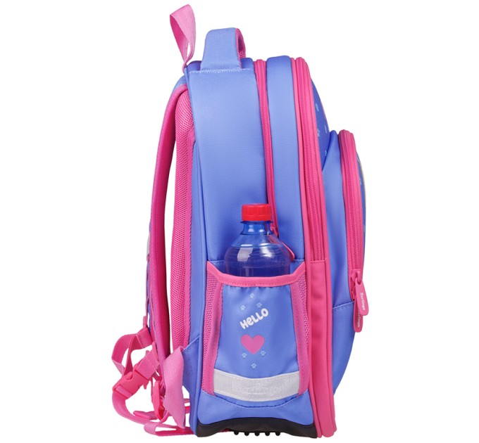 Ранец школьный облегченный Flash «Pretty corgi», 2 отделения, 3 кармана, анатом. спинка RU06404