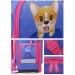 Ранец школьный облегченный Flash «Pretty corgi», 2 отделения, 3 кармана, анатом. спинка RU06404
