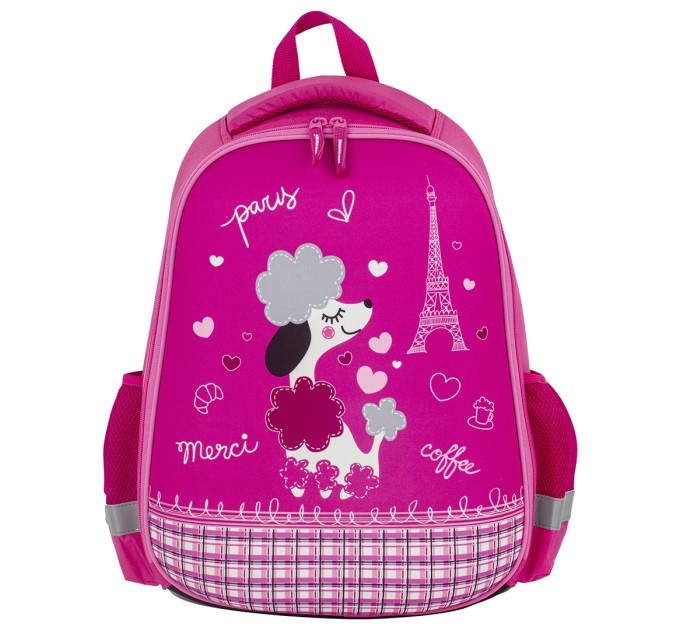 Ранец школьный EVA BASIC, «Trip to Paris», 1 отделения, 2 кармана, анатом. спинка 229937