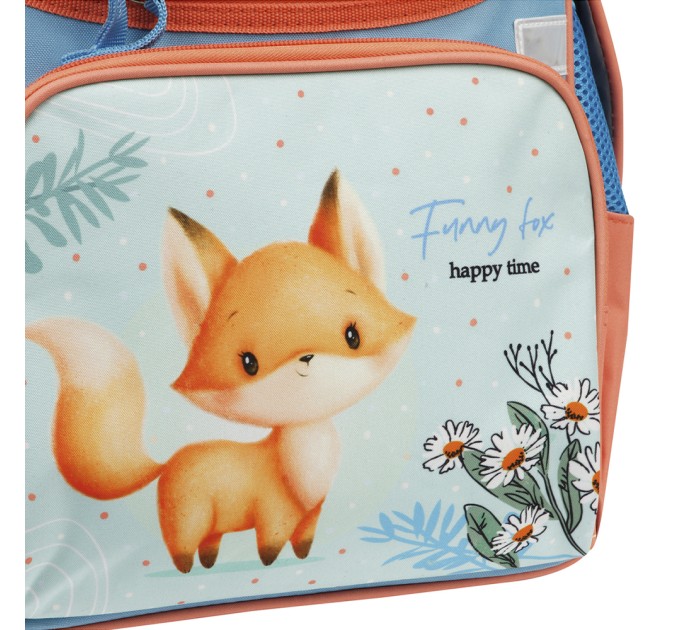 Ранец школьный Junior «Foxy», 1 отделение, 3 кармана, анатомическая спинка Uni_17768