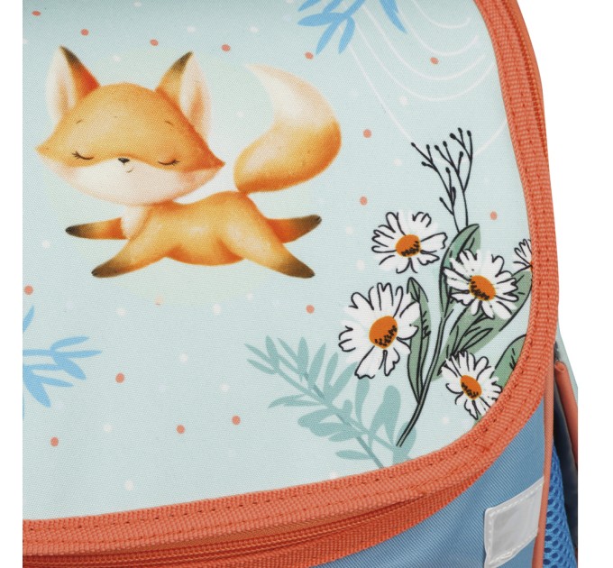 Ранец школьный Junior «Foxy», 1 отделение, 3 кармана, анатомическая спинка Uni_17768